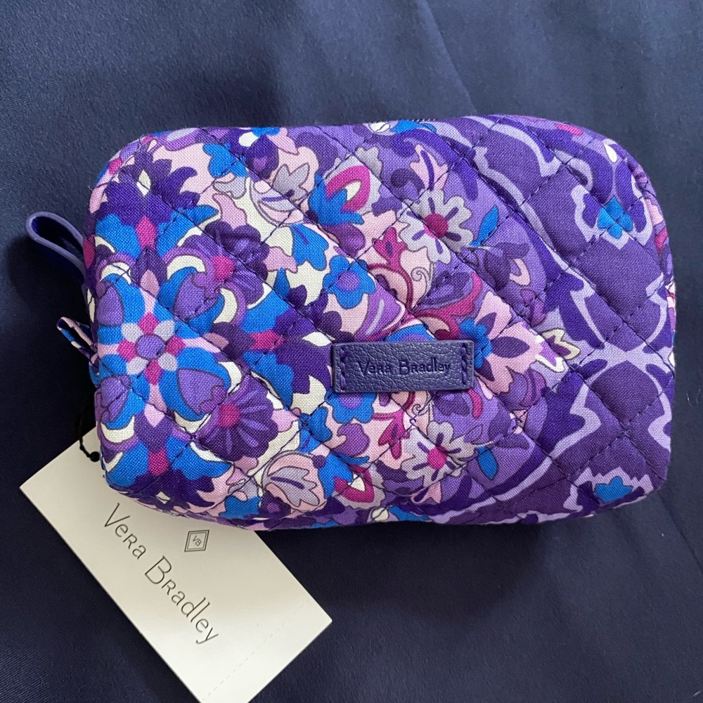 Vera Bradley mini cosmetic case NWT